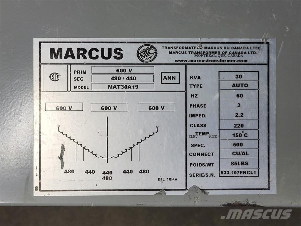  MARCUS MAT30A19 Other