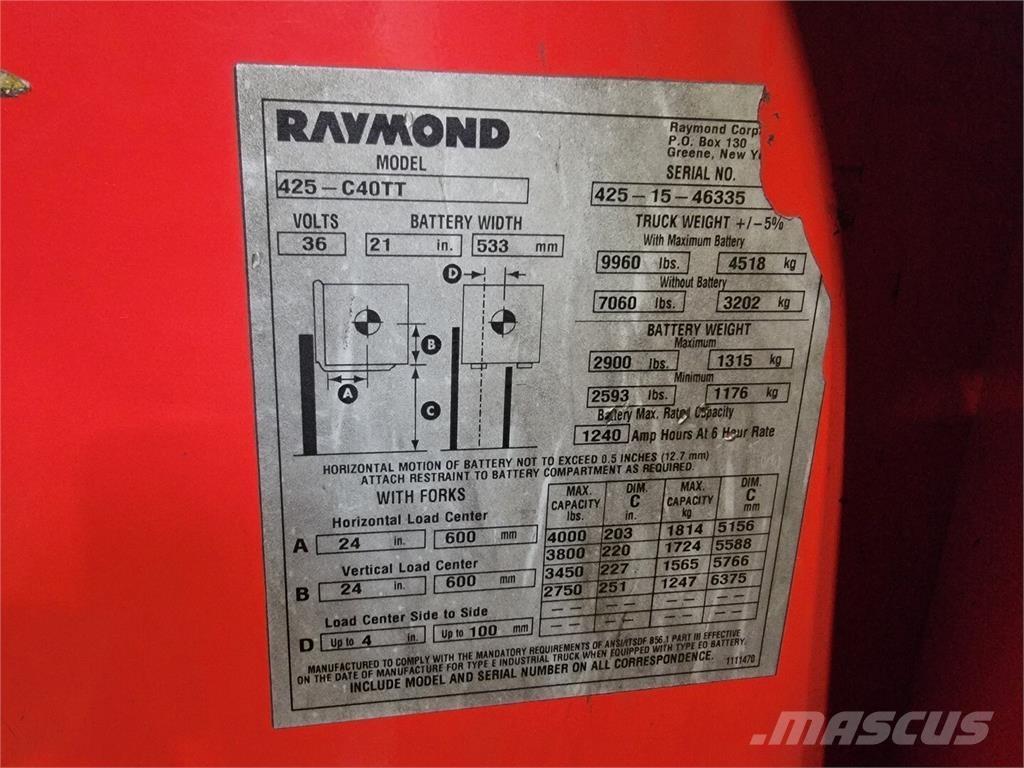 Raymond 425-C40TT Other