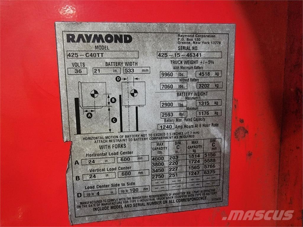 Raymond 425-C40TT Other