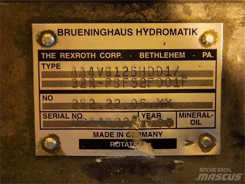 Rexroth A4VG125HDD1 Waterpumps