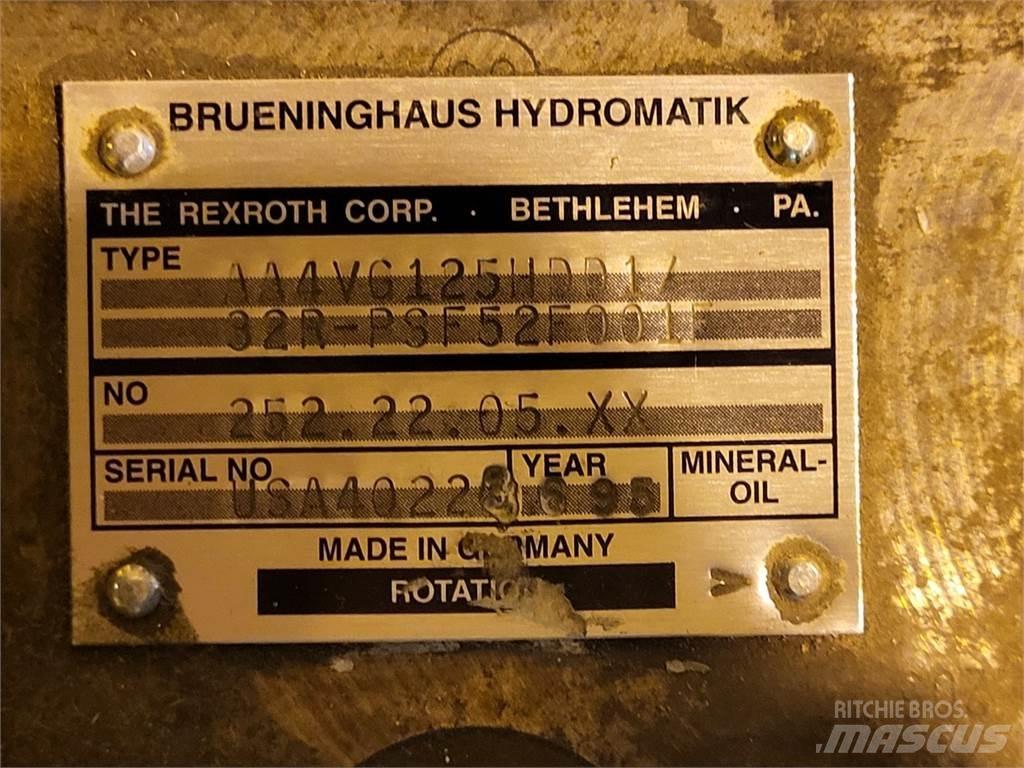 Rexroth A4VG125HDD1 Waterpumps