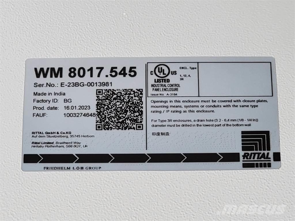  RITTAL WM241608NC Other