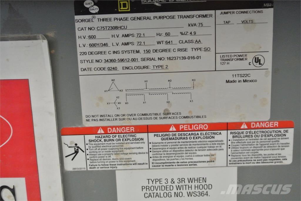  SQUARE D C75T2308HCU Other