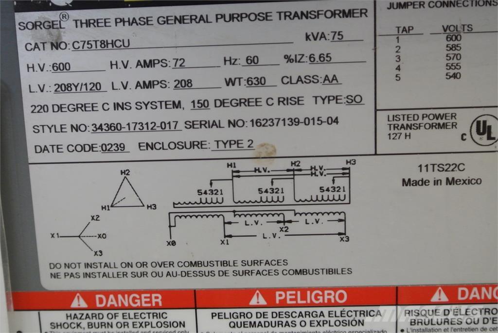  SQUARE D C75T8HCU Other