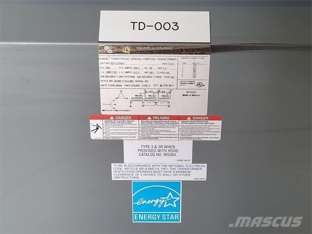  SQUARE D EE112T65H Other