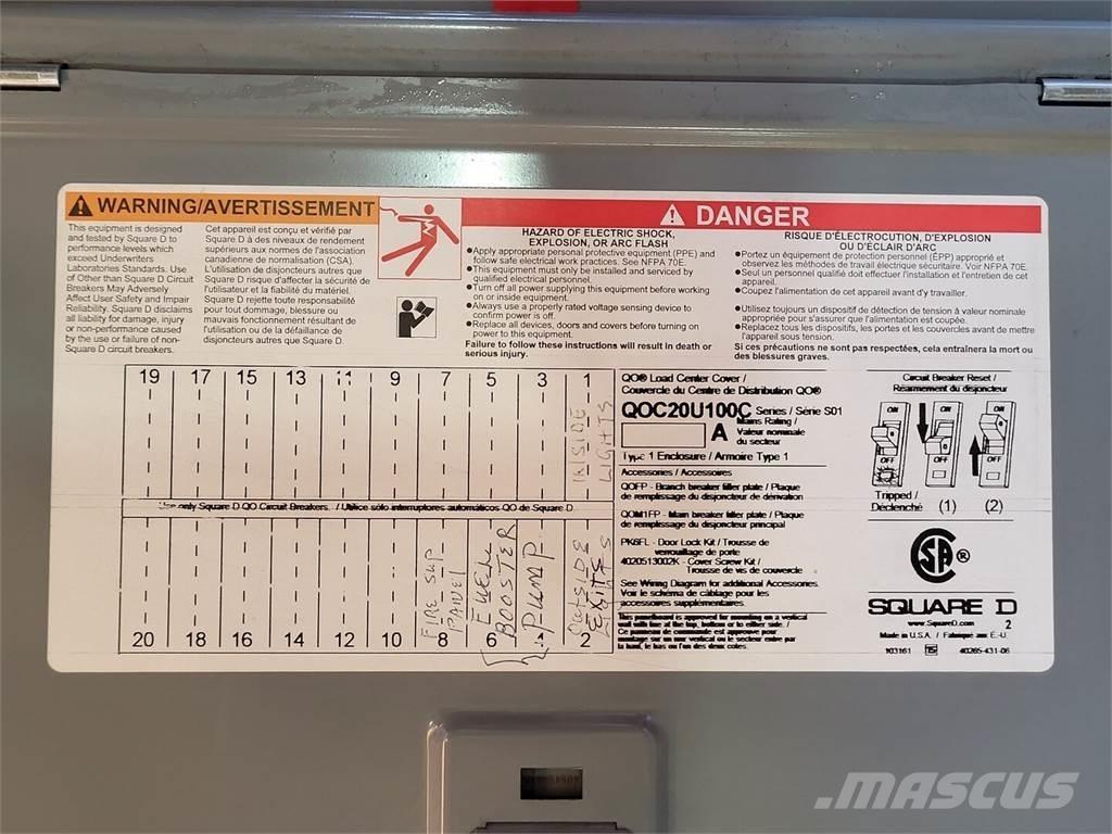  SQUARE D QOC20U100C Other