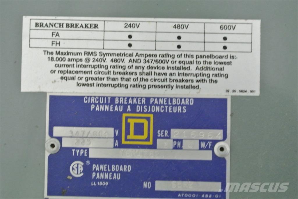  SQUARE D YBM4282 Other