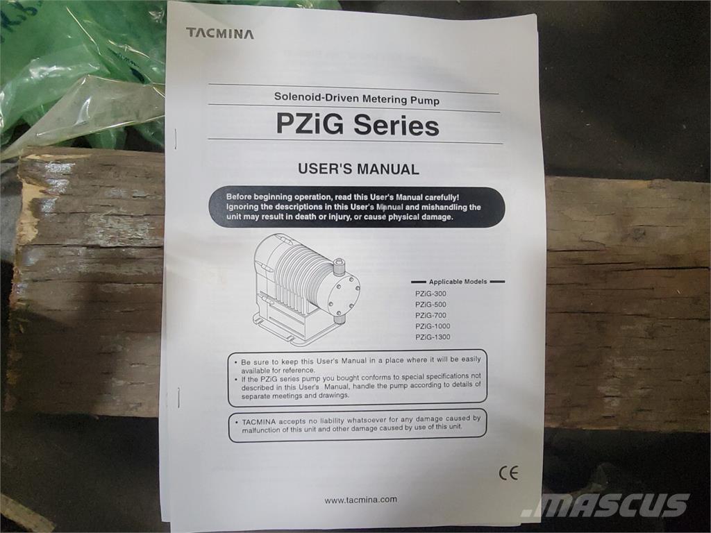  TACMINA PZIG-300 Waterpumps