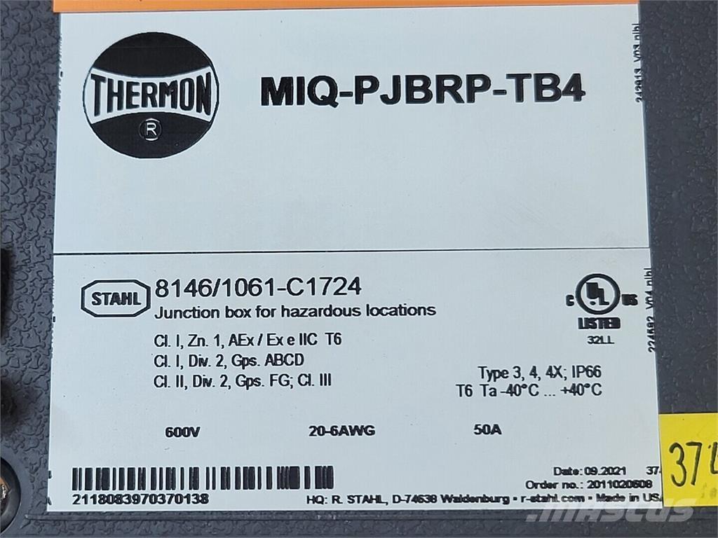  THERMON MIQ-PJBRP-TB4 Other