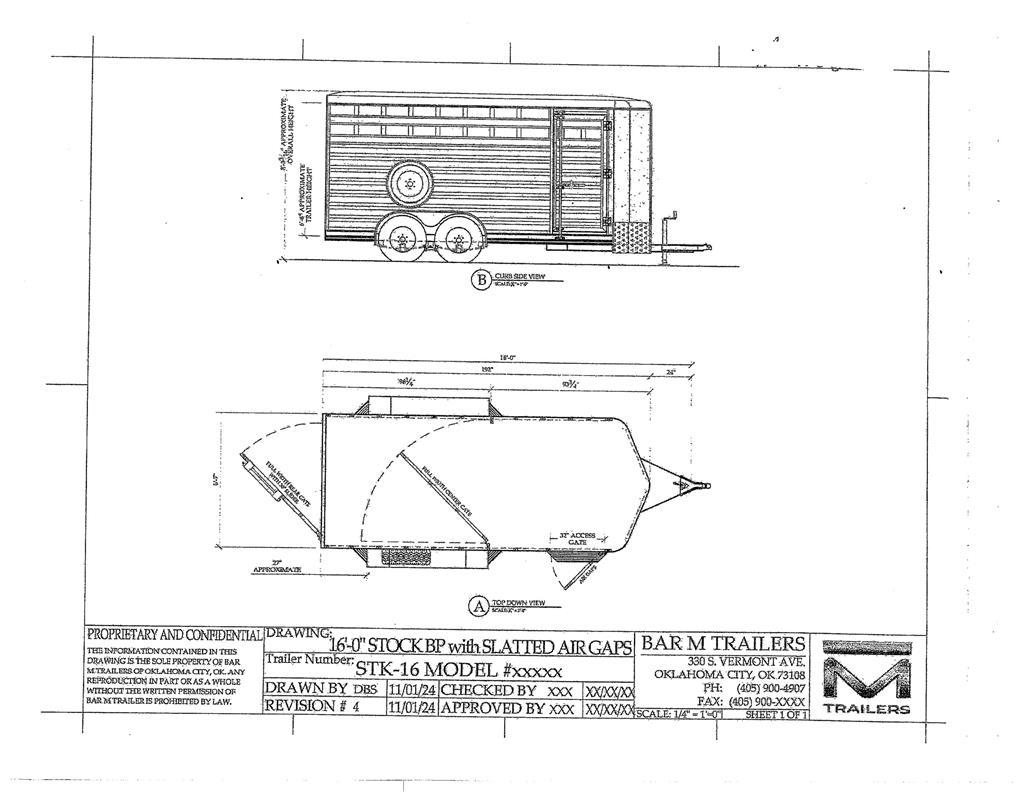 BAR-M STK-16 Livestock carrying trailers