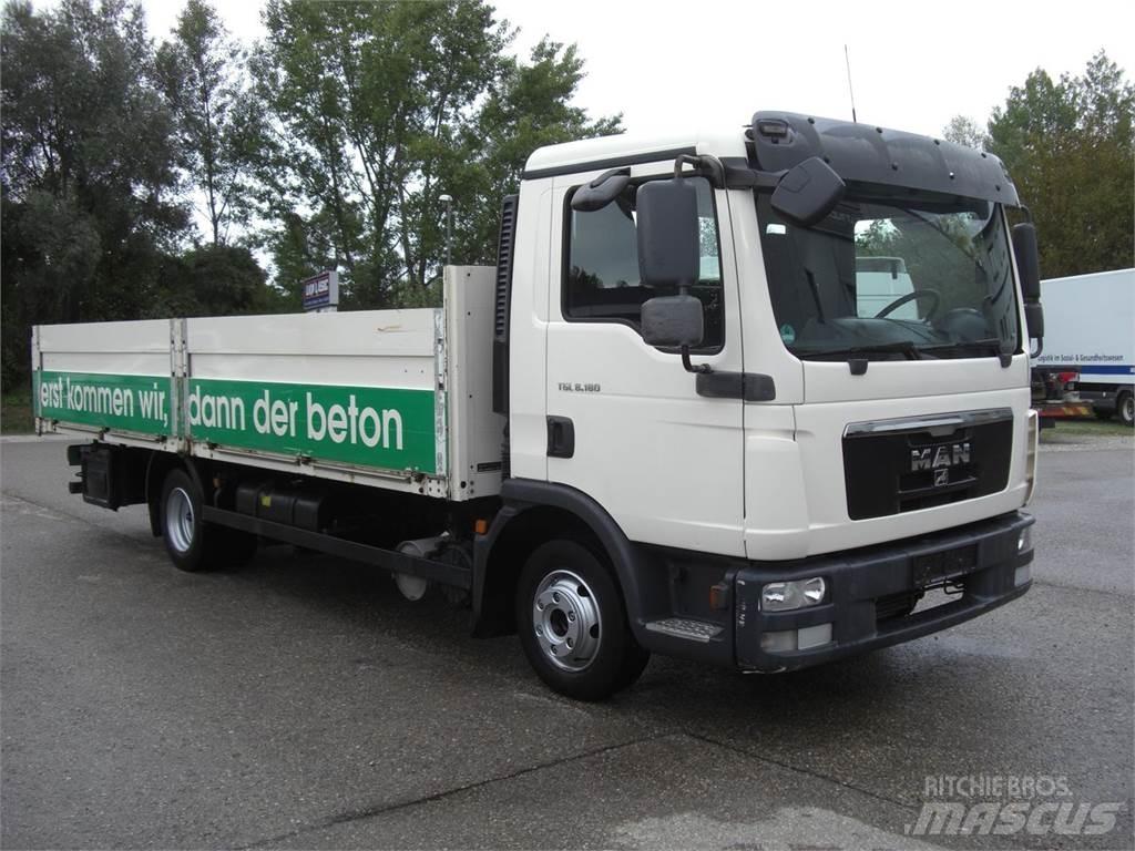 MAN 8180L Tautliner/curtainside trucks