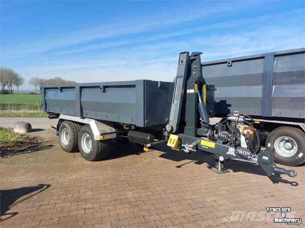 Pronar T185 E haakarm Containerframe/Skiploader trailers