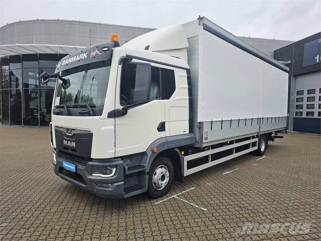MAN TGL 12.250 Tautliner/curtainside trucks