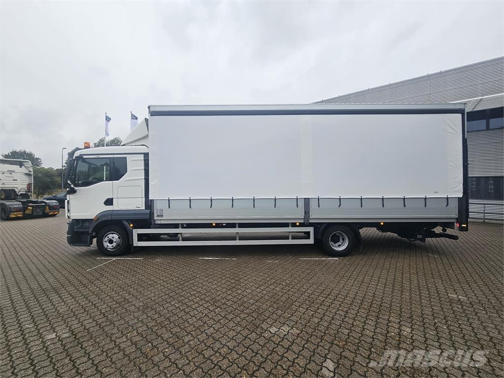 MAN TGL 12.250 Tautliner/curtainside trucks
