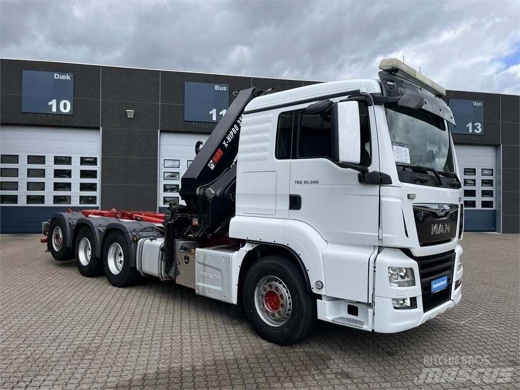 MAN TGS 35.500 8x4 Demountable trucks