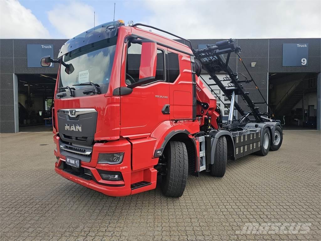 MAN TGS 35.540 8X2H-6 Demountable trucks