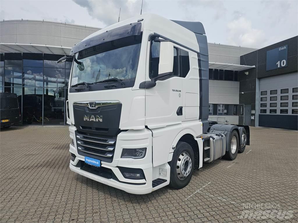 MAN TGX 26.510 6x2 Truck Tractor Units