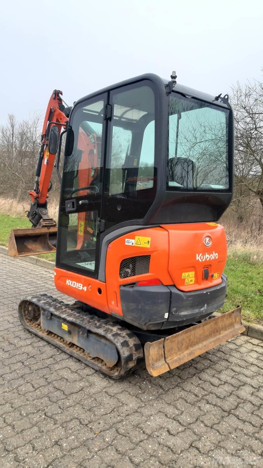 Kubota KX019-4 Mini excavators < 7t