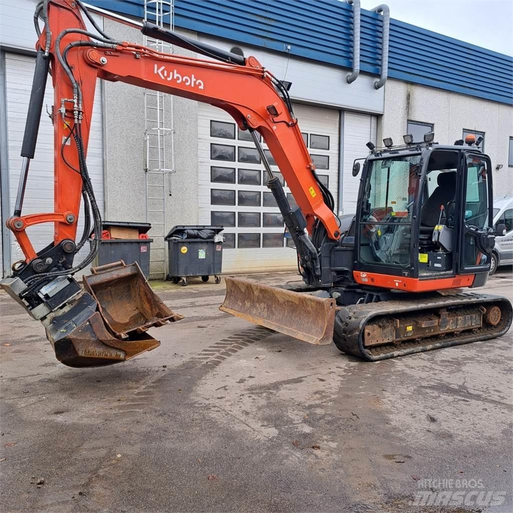 Kubota KX080-4 Mini excavators < 7t