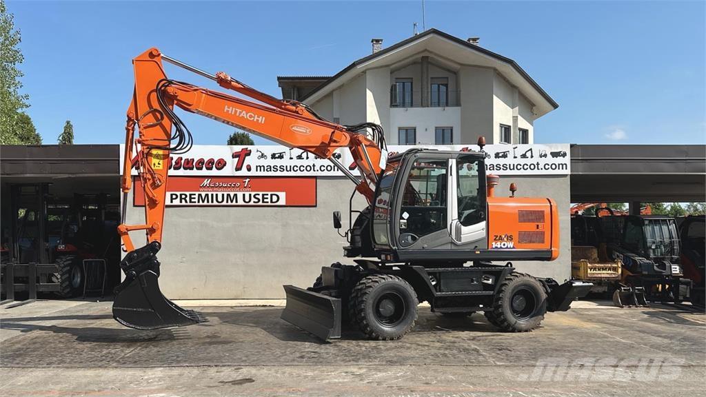 Hitachi ZX140WT-3 Wheeled excavators