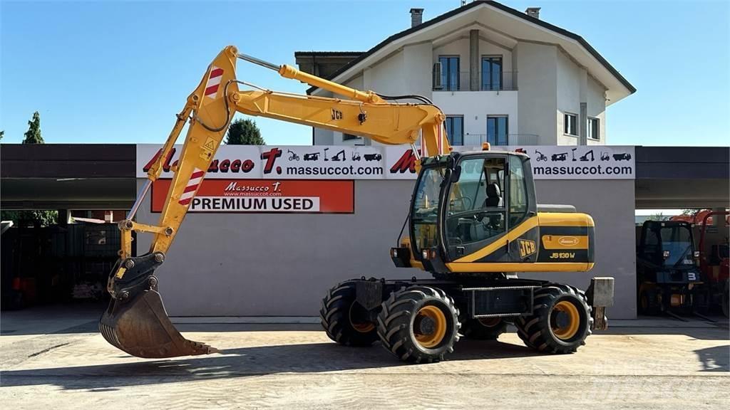 JCB JS130W 4x4 Wheeled excavators
