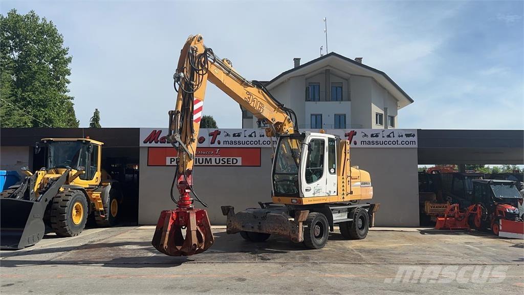 Liebherr A316 Wheeled excavators