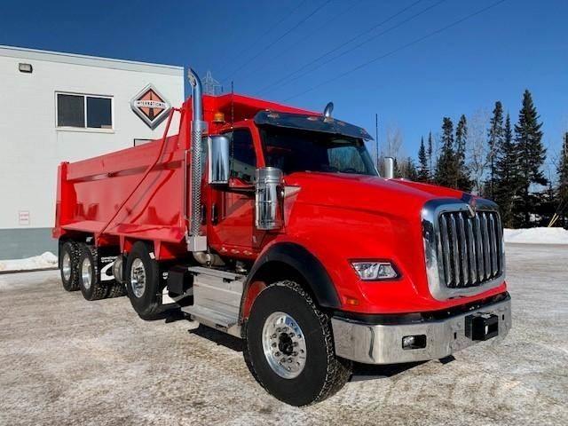 International HX Tipper trucks