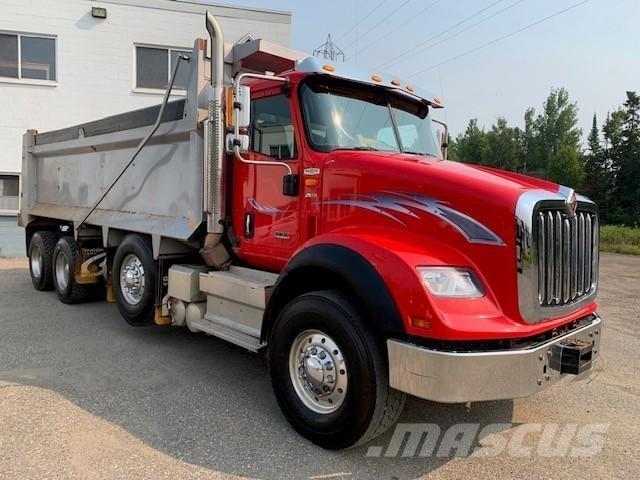 International HX Tipper trucks