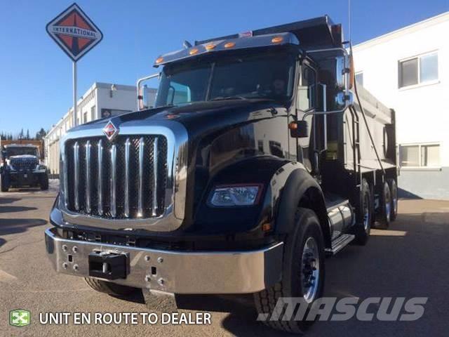 International HX Tipper trucks