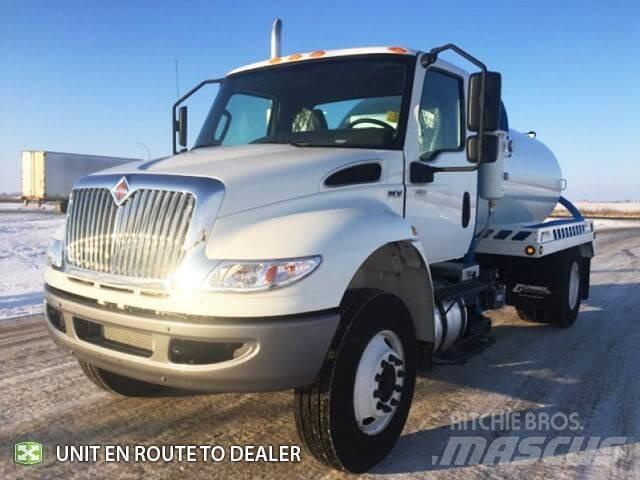 International MV Tanker trucks