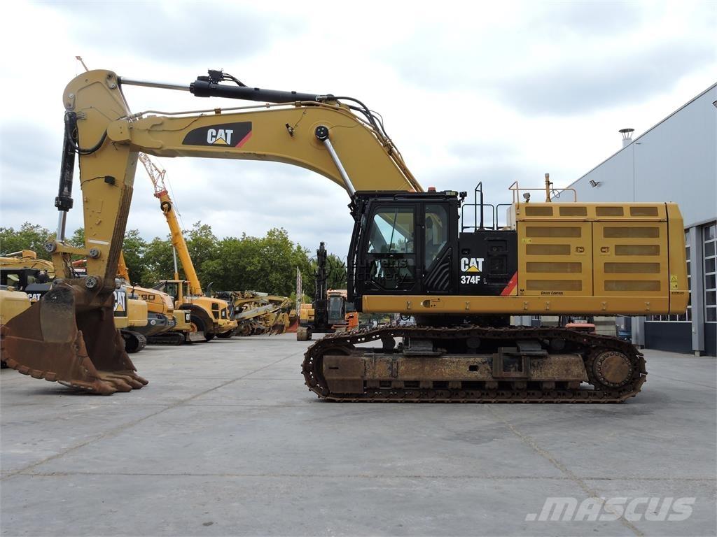 CAT 374FL Crawler excavators