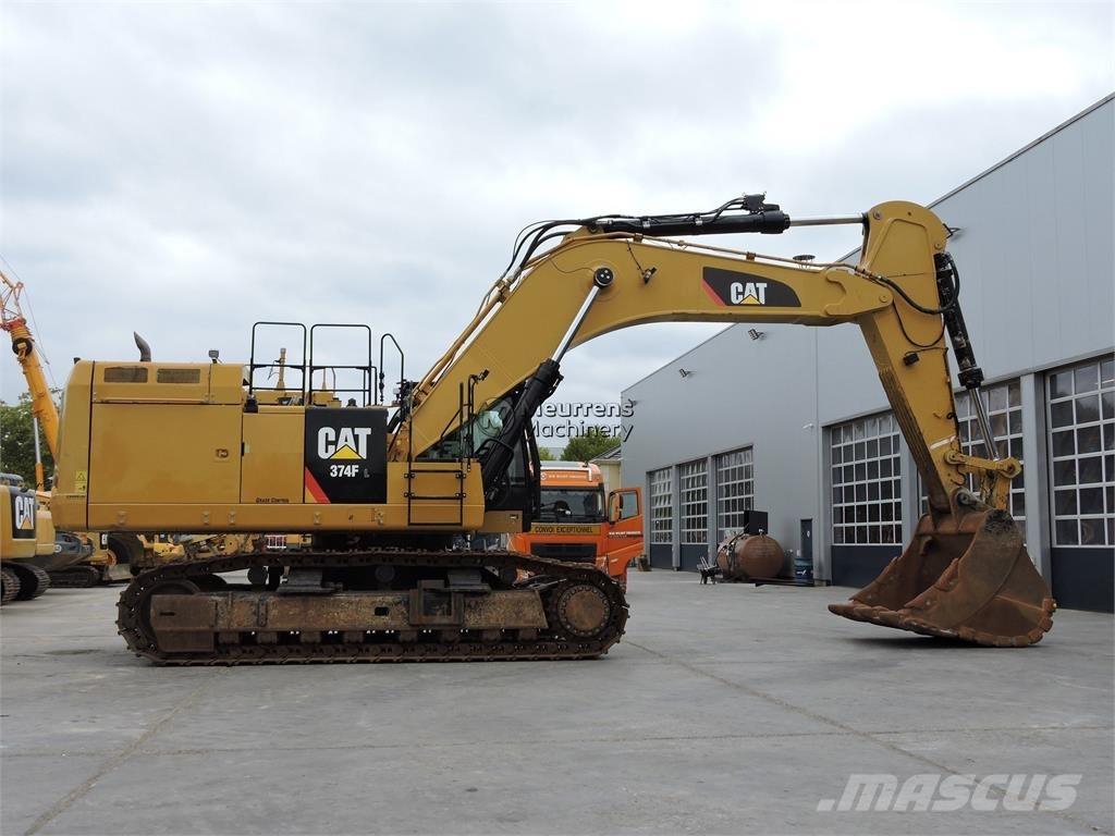 CAT 374FL Crawler excavators