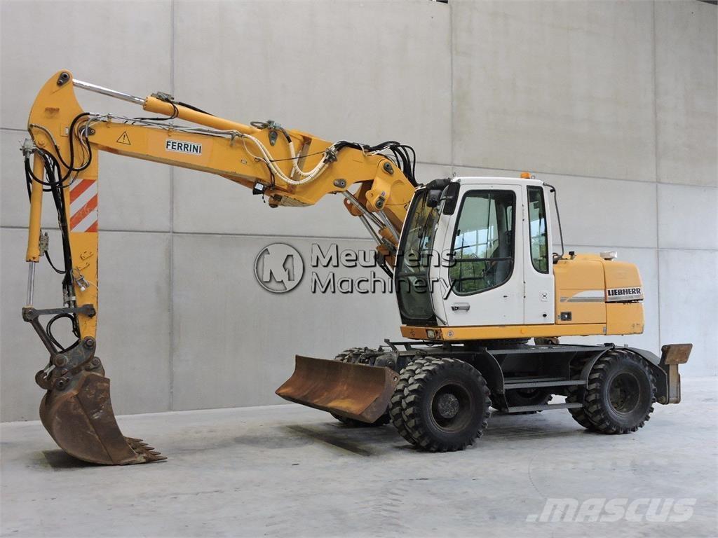 Liebherr A312 Wheeled excavators
