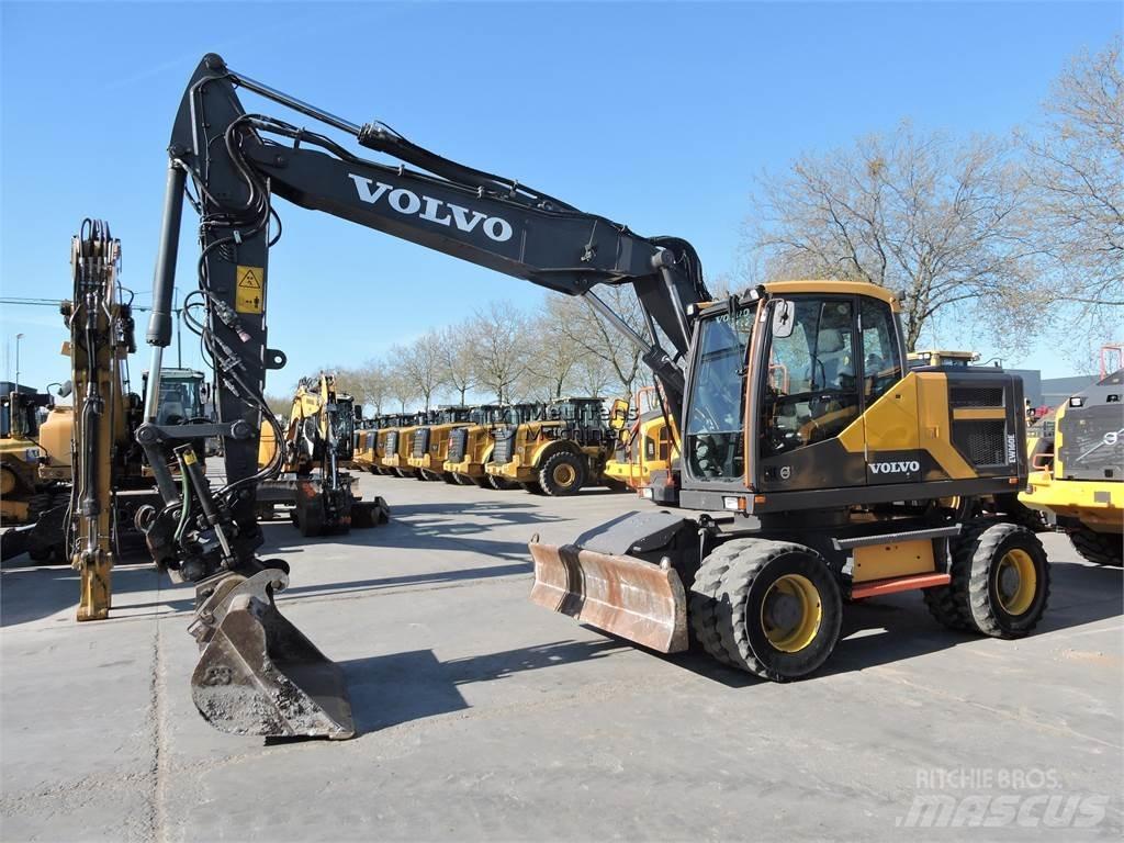 Volvo EW160E ROTOTILT Wheeled excavators