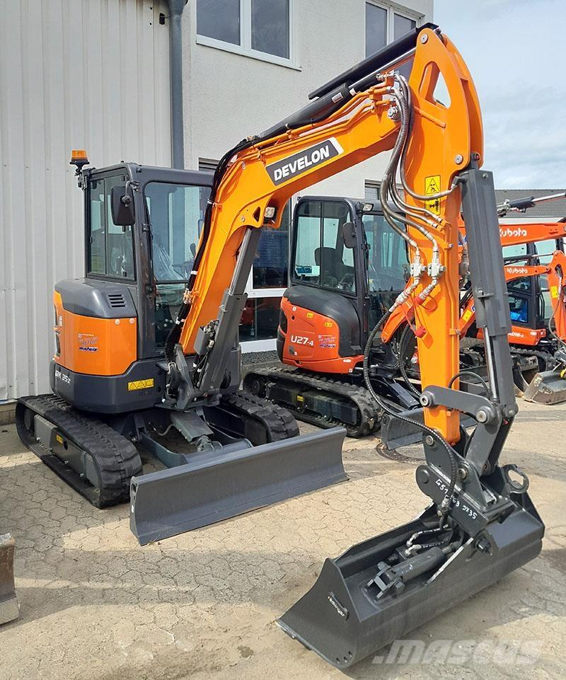 Develon DX 35Z-7 Mini excavators < 7t