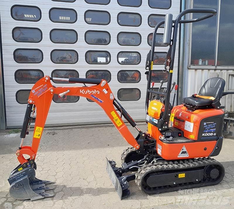 Kubota K 008-5 VHG Mini excavators < 7t
