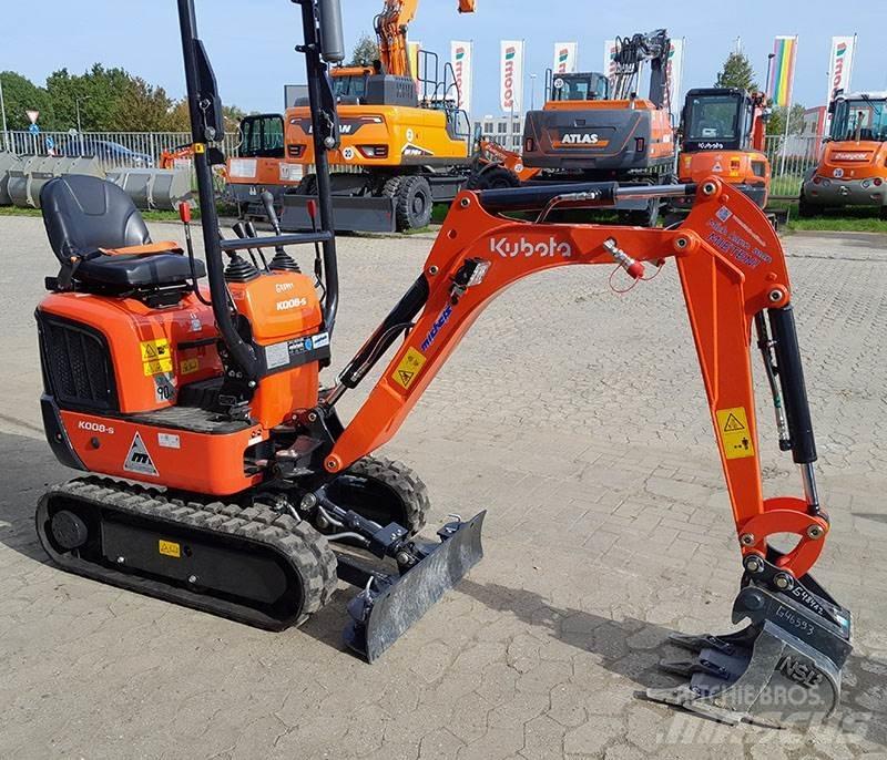 Kubota K 008-5 VHG Mini excavators < 7t