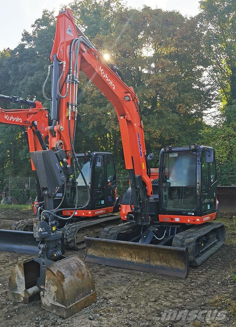 Kubota KX 085-5 GL Mini excavators < 7t