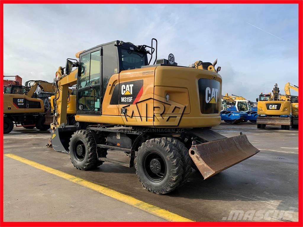 CAT M 315 F Wheeled excavators