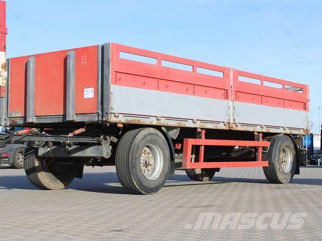  ANBS, PNEU 80% Tautliner/curtainside trailers