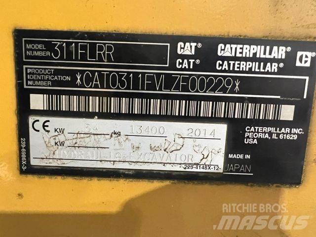 CAT 311 F Crawler excavators