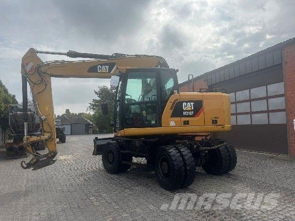 CAT M318F Wheeled excavators