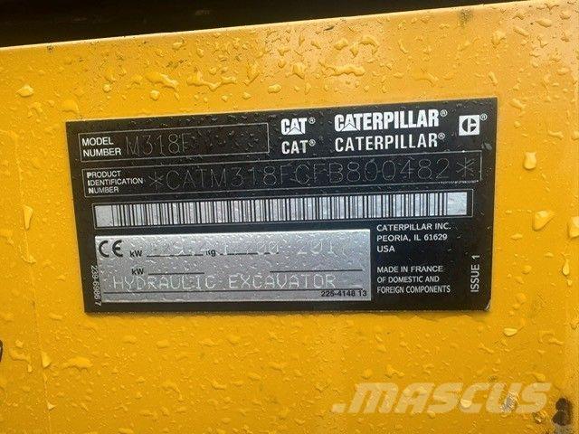 CAT M318F Wheeled excavators