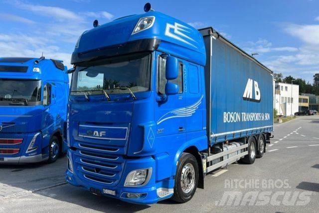 DAF XF510 6x2 Tautliner/curtainside trucks
