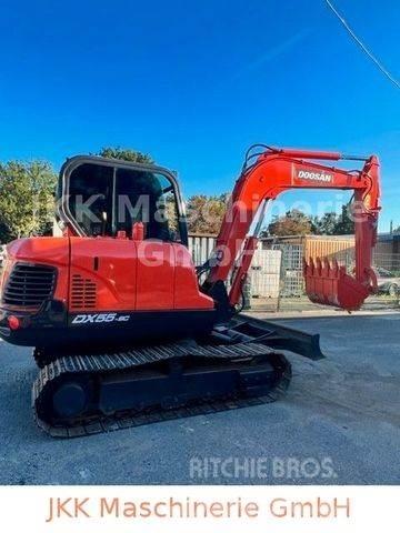 Doosan DX 55-9C Mini excavators < 7t