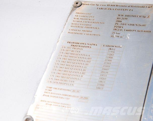  Dromech, tank Tanker semi-trailers