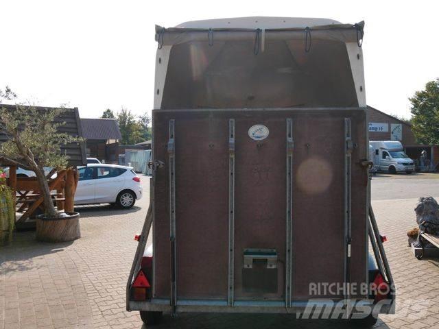  Holz Poly 2 Pferde Livestock carrying trailers