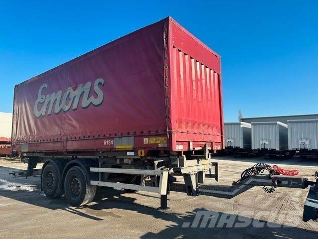 Krone 7,45 Edscha Tautliner/curtainside trucks