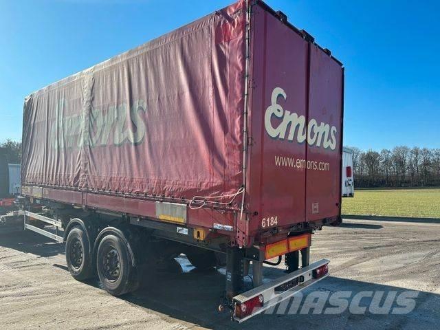 Krone 7,45 Edscha Tautliner/curtainside trucks