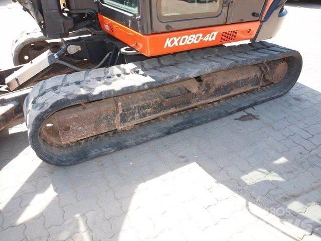 Kubota KX080-4a Mini excavators < 7t